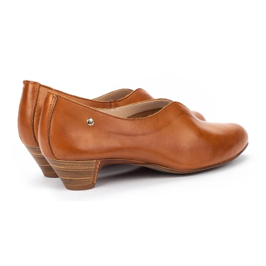 Women's Pikolinos ELBA Court Shoes Brown | NZ FA07395